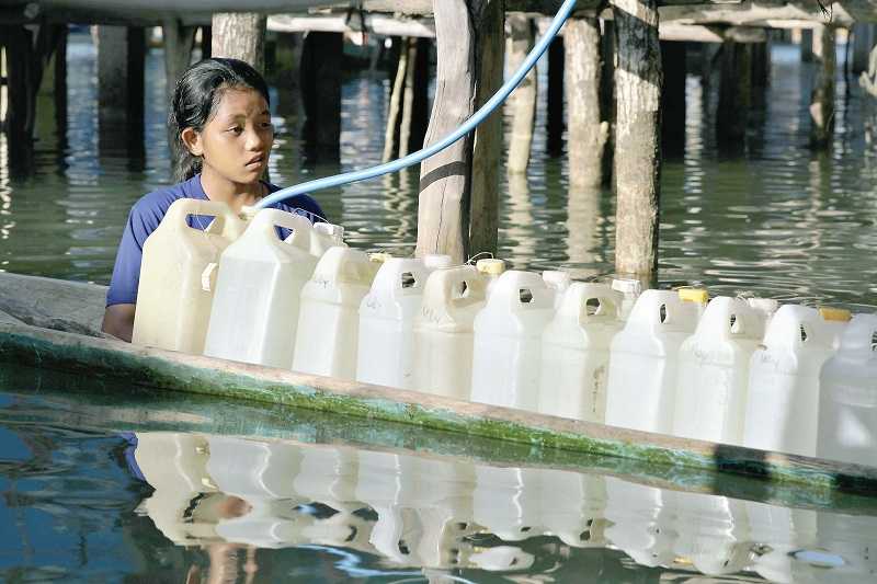 AIR BERSIH DARI PEGUNUNGAN