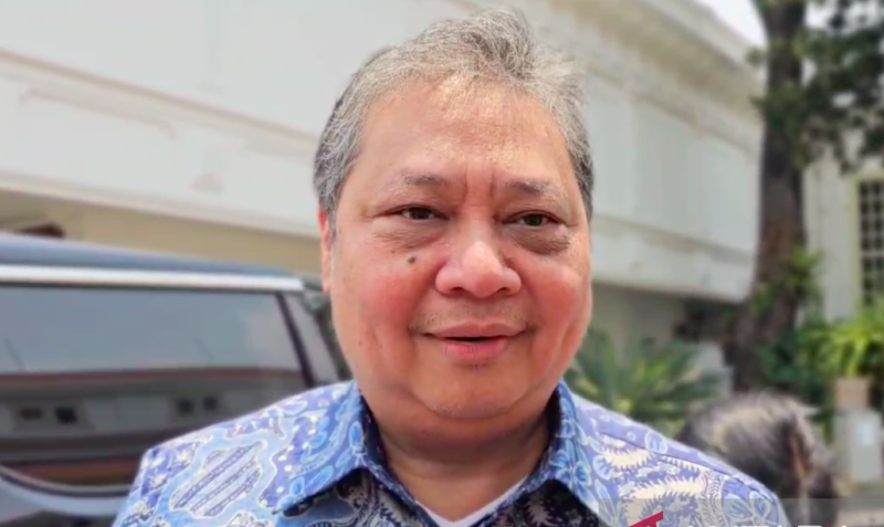 Airlangga Mengaku Belum Dengar terkait Isu Partai Demokrat Bakal Masuk Kabinet Indonesia Maju