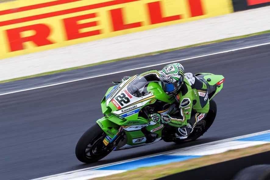 Alex Lowes Pimpin Sesi Latihan Bebas WSBK Australia