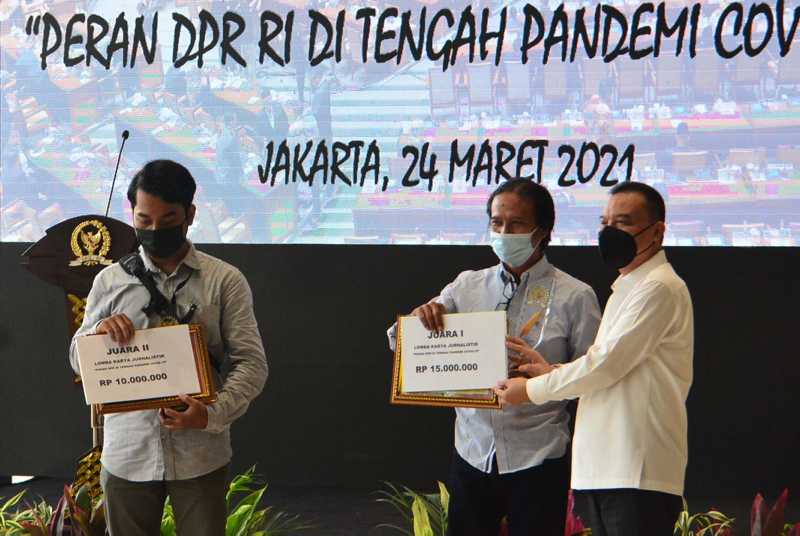 Anugerah Jurnalistik "Peran DPR di Tengah Pandemi Covid-19"
