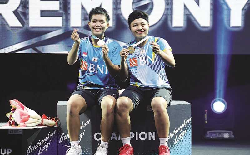 APRIYANI/FADIA JUARA DI MALAYSIA OPEN