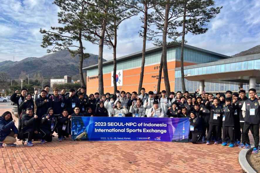 Atlet SKODI Latih Tanding dengan Tim Palaympic Seoul
