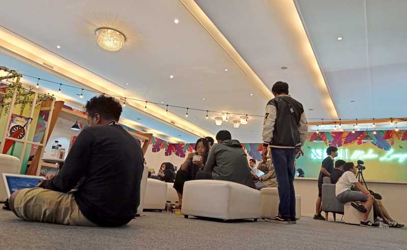 Awak Media Nikmati Kenyamanan Media Lounge BNI di Java Jazz Festival 2022