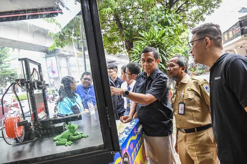 AXI Dukung Inovasi Siswa Vokasi dalam Teknologi Pencetakan 3D