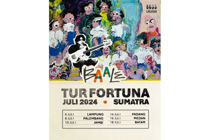 Baale Siap Gelar Tur Konser "Fortuna" di 6 Kota Sumatra