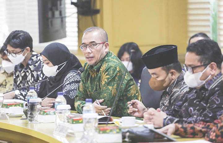 Bahas Pemilu dan Pilkada Serentak