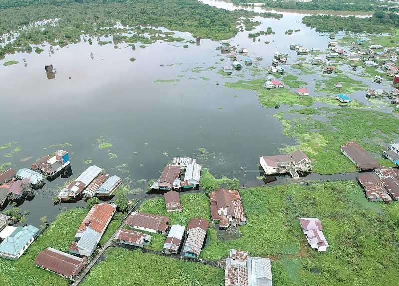 BANJIR DI KALIMANTAN TENGAH
