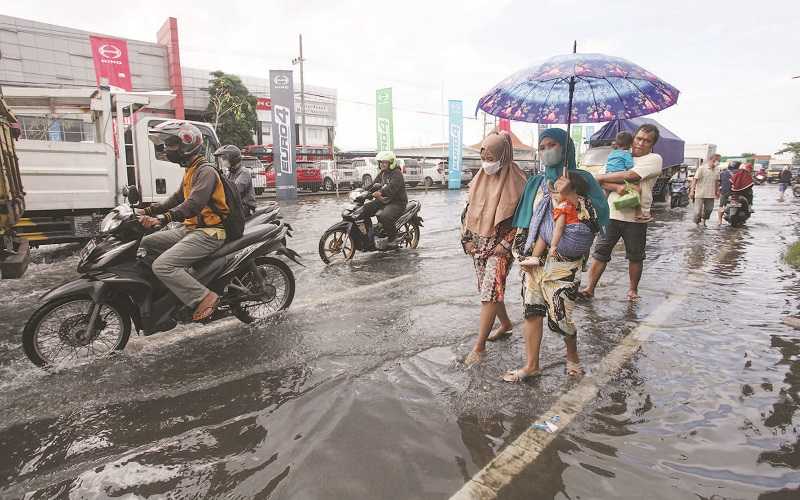 BANJIR ROB DI SURABAYA