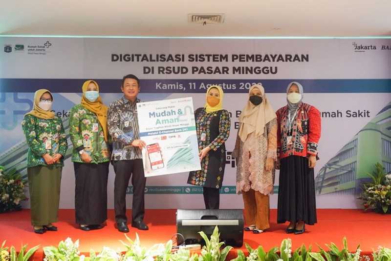 Bank DKI Hadirkan Digitalisasi Sistem Pembayaran di RSUD Pasar MInggu
