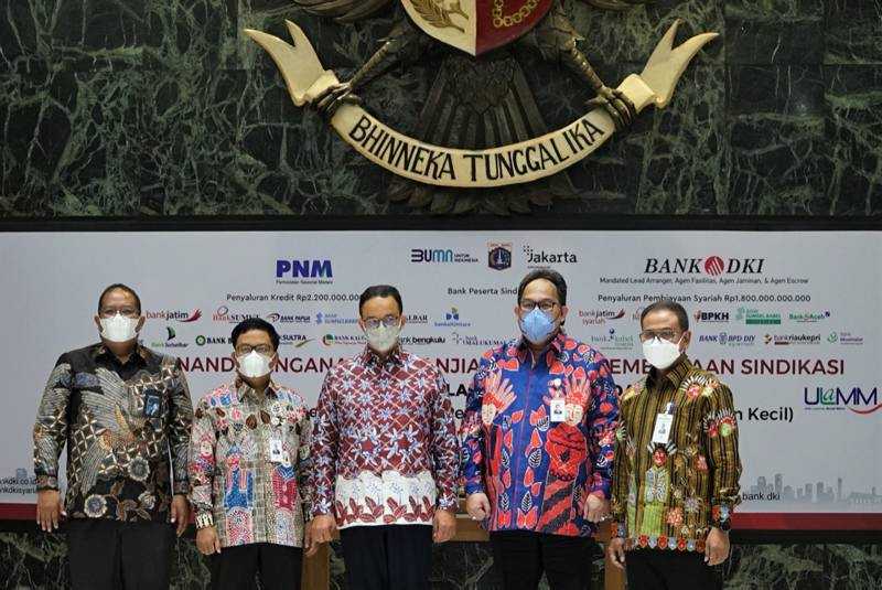 Bank DKI Pimpin Sindikasi Kredit-Pembiayaan Rp 4 T ke PNM