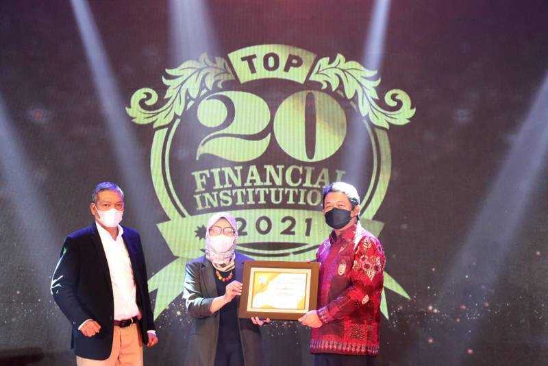 Bank DKI Raih Penghargaan Top 20 Financial Institutions