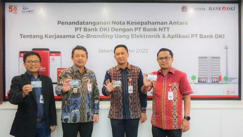 Bank DKI Tanda Tangani MoU Pembayaran Digital dengan Bank NTT