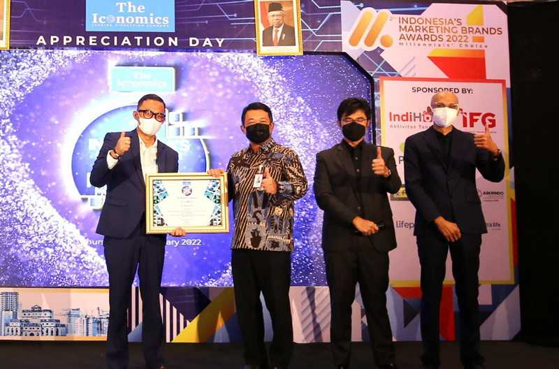 Bank DKI Terima Penghargaan Popular Digital Brand untuk Uang Elektronik dan Pembayaran Elektronik