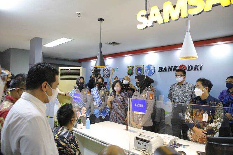 Bank DKI Turut Hadir di Gerai Samsat Pusat Grosir Cililitan