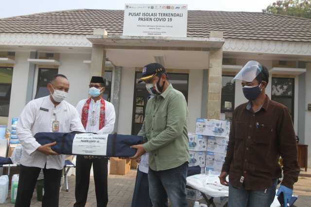 Bantuan pama untuk pusat isolasi terkendali pasien covid 19