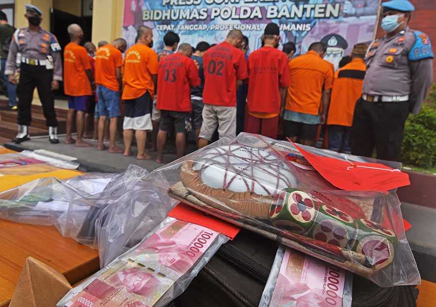 Barang Bukti Kasus Perjudian