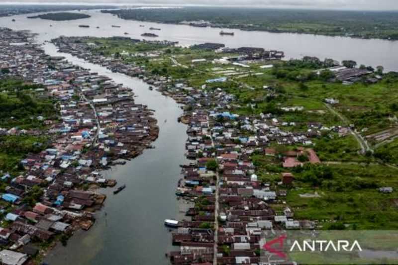 BMKG Minta Warga Mewaspada Air Pasang di Muara Sungai Barito Kalsel