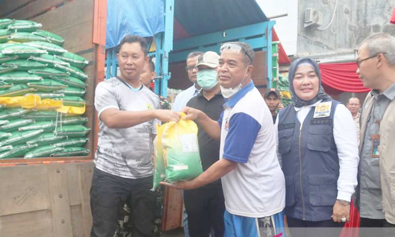Bogor Gelontor Beras Murah 50 Ton