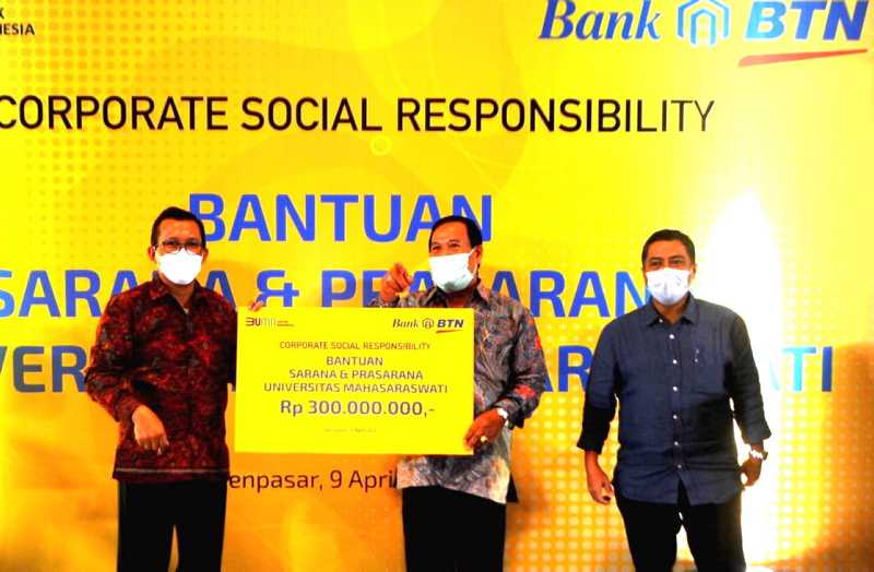 BTN BANGUN SARANA PRASARANA UNMAS BALI