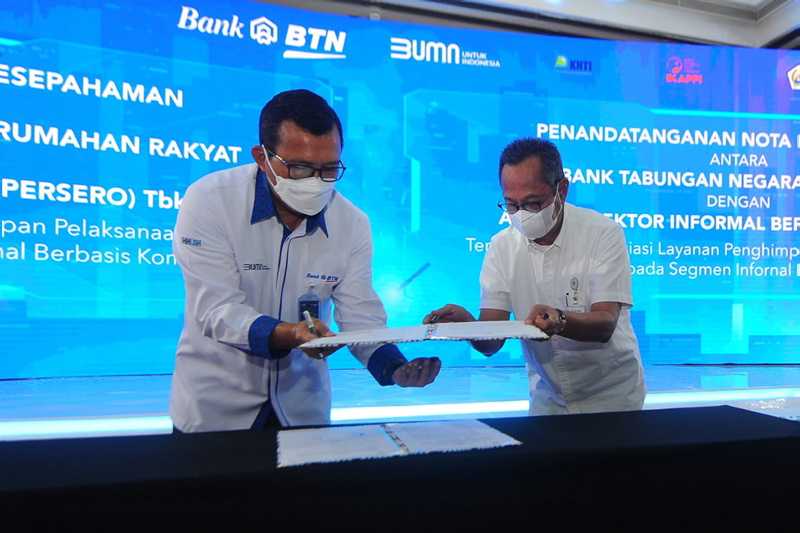 BTN Dan BP Tapera Kaji Program KPR Tapera Bagi Pekerja Informal