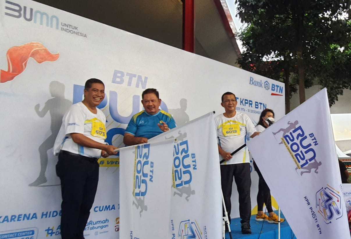 BTN Run 2021, Donasi Untuk Semeru
