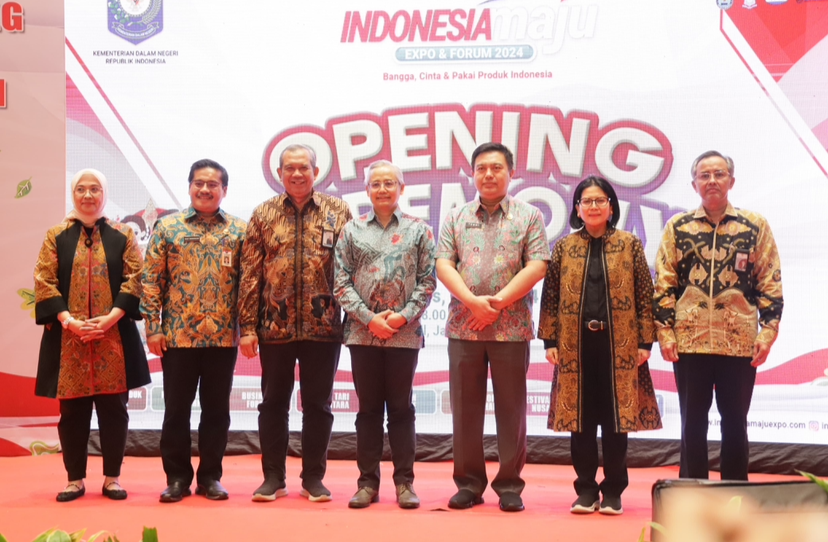 Buka Indonesia Maju Expo dan Forum 2024, Plt. Sekjen Kemendagri Dukung Penggunaan Produk Dalam Negeri