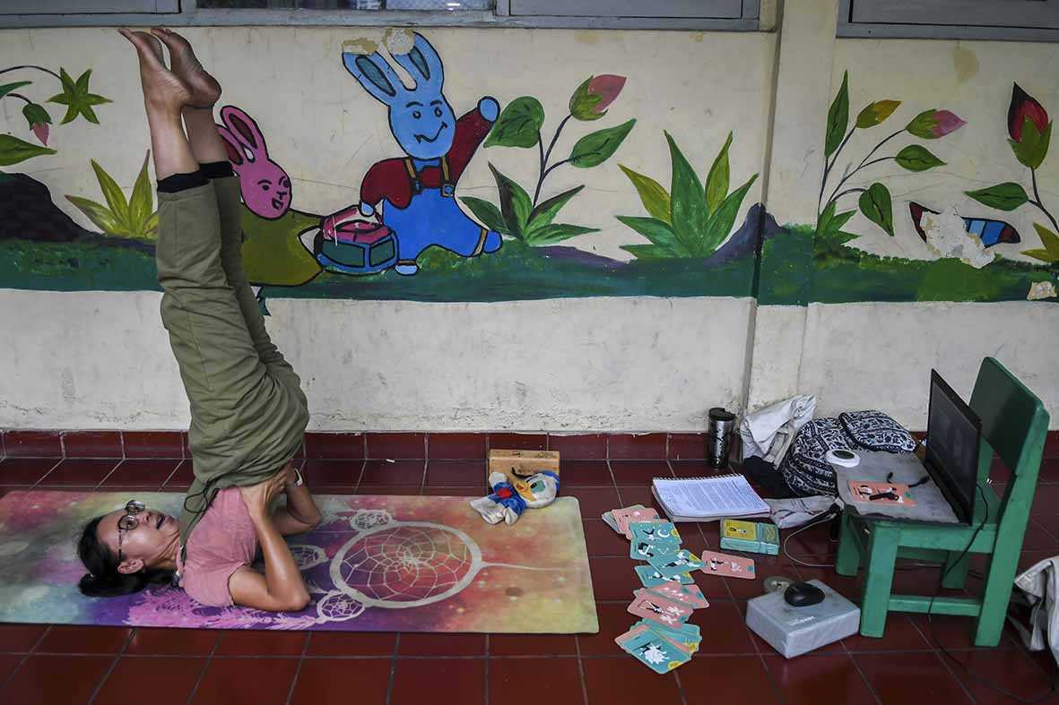 Cegah Covid-19 dengan Yoga