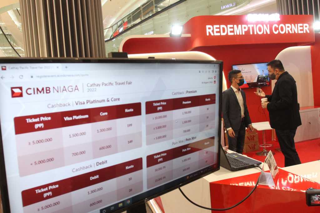 CIMB Niaga Dukung Cathay Pacific Travel Fair 2022