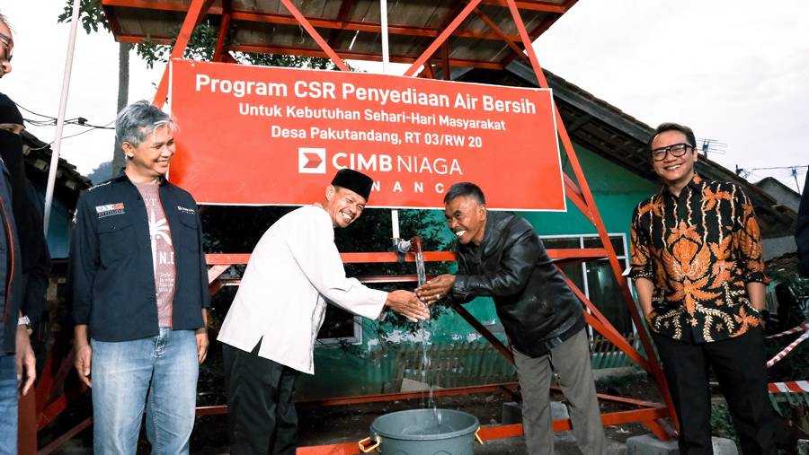CIMB Niaga Finance Sediakan Sarana Air
