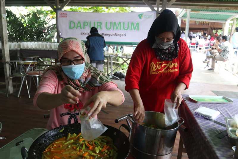 Dapur Umum untuk Bantu Isoman