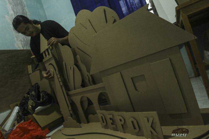 Dekorasi Dari Kardus