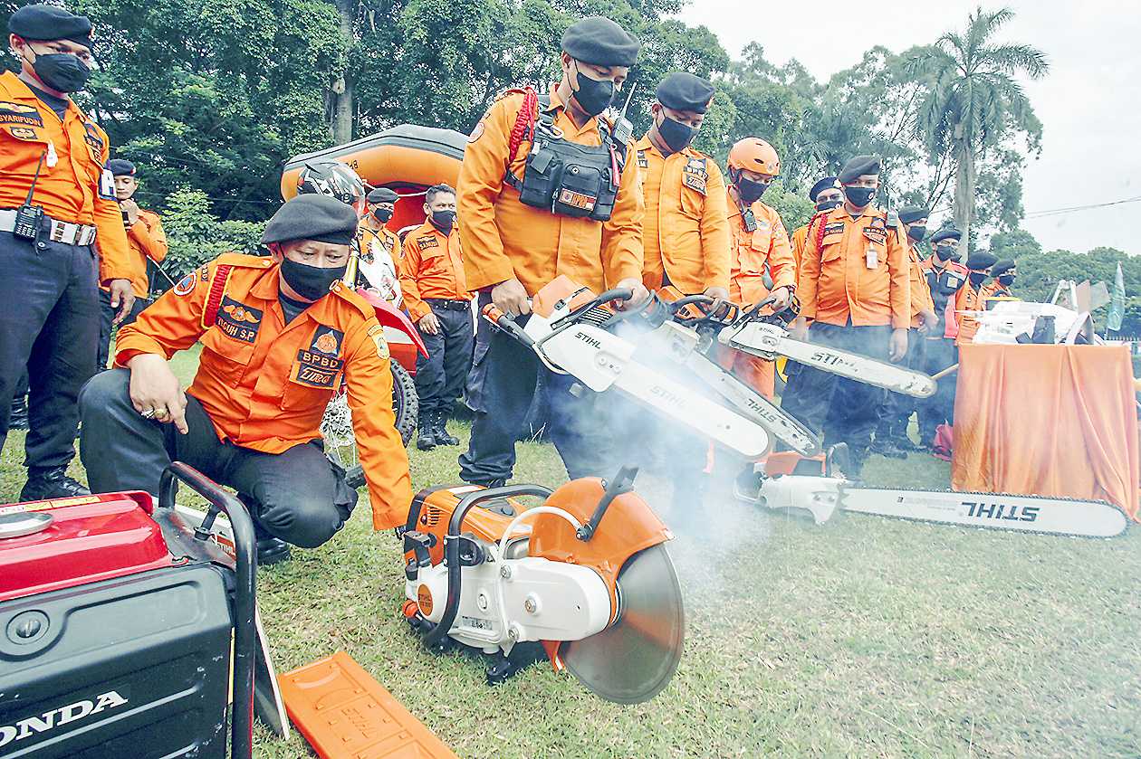 Demonstrasi Perlengkapan Kebencanaan