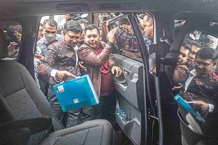 Diperiksa sebagai Saksi Kasus BTS