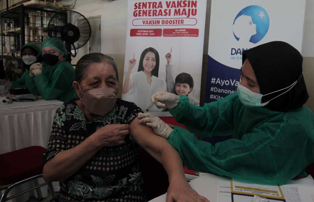 Dukung Akselerasi Vaksinasi Booster di Jakarta Utara