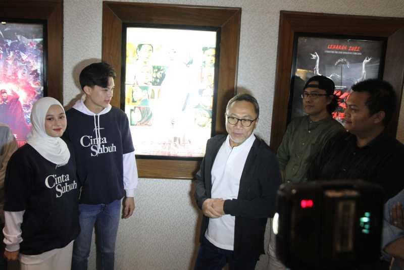 Dukung Industri Kreatif, Wakil Ketua MPR Nobar Film Cinta Subuh