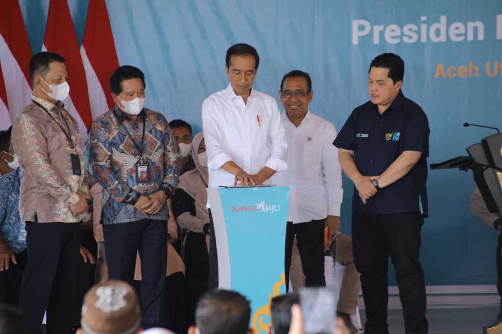 Dukung Ketahanan Pangan, Presiden Jokowi Luncurkan Kartu Tani Digital dan KUR BSI di Aceh