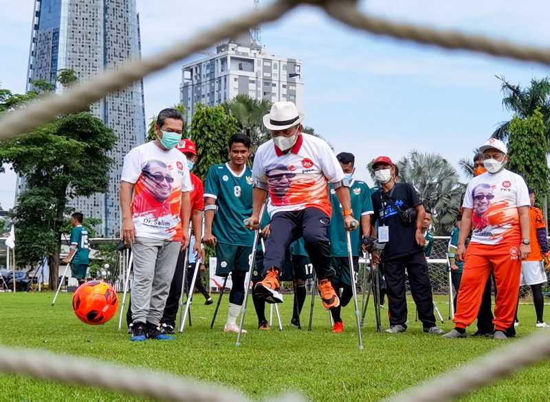 Dukungan PKS kepada Tim Nasional Garuda Sepak Bola Amputasi Indonesia