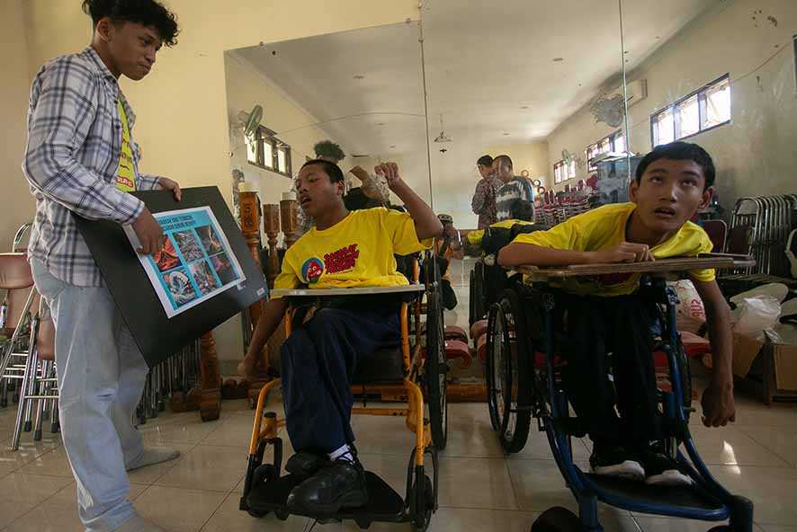 Edukasi Mitigasi Bencana untuk Siswa Disablitias