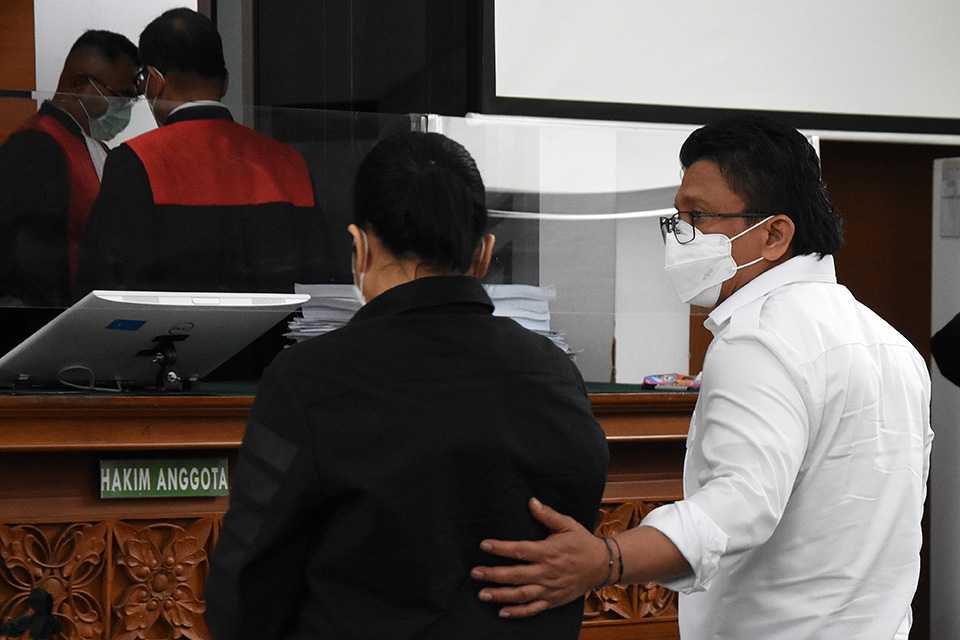 Ferdy Sambo dan Putri Candrawathi Ikuti Sidang
