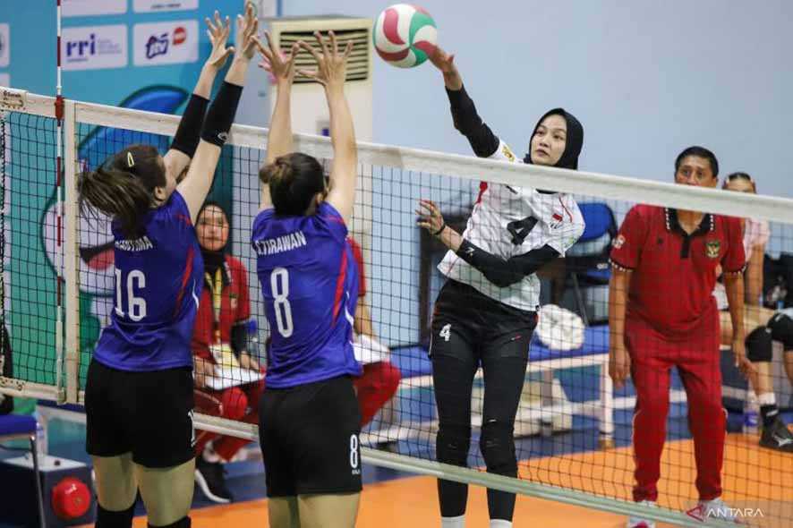 Final AUG 2024, Voli Putri Indonesia Raih Perak Saat Lawan Thailand