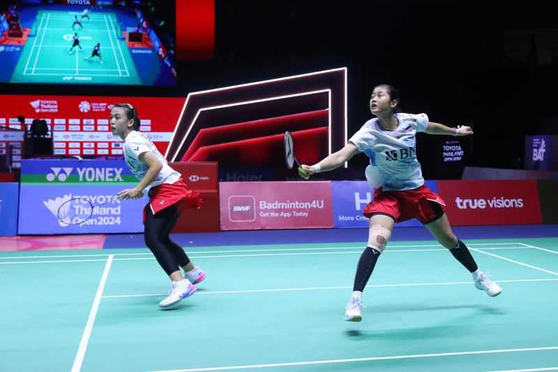 Ganda Putri Indonesia Ana/Tiwi Menjadi Satu-satunya Wakil Indonesia di Final Thailand Open