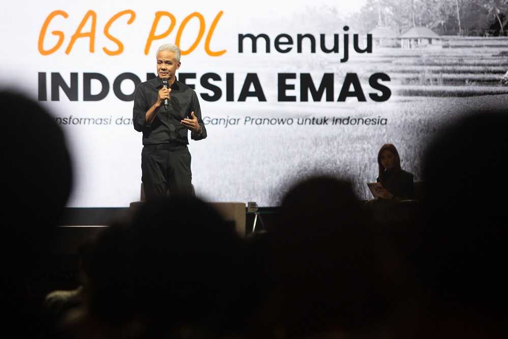 GANJAR PRANOWO BICARA GAGASAN BACAPRES DI UGM