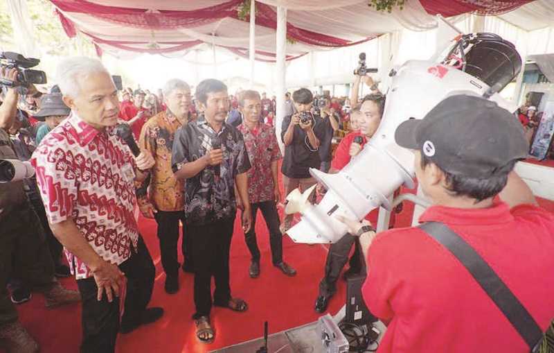 GANJAR PRANOWO MELUNCURKAN PROGRAM TRANSISI ENERGI