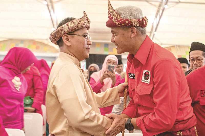 GANJAR PRANOWO MENGHADIRI SILAHTURAHMI DAN SAFARI BUDAYA