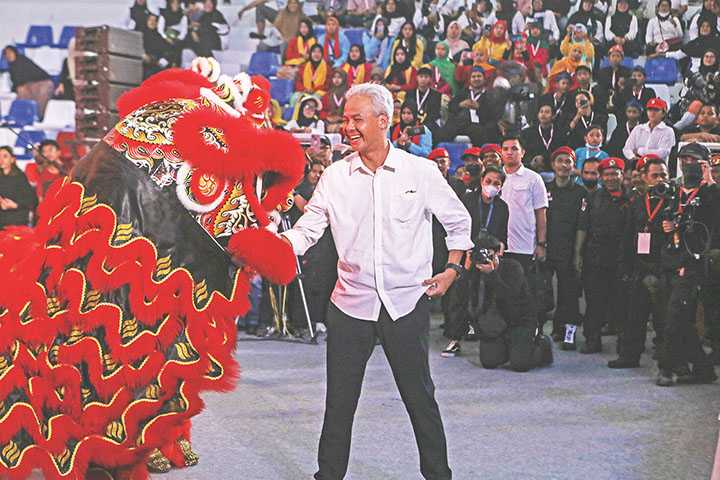 Ganjar Pranowo Temui Pelaku Seni