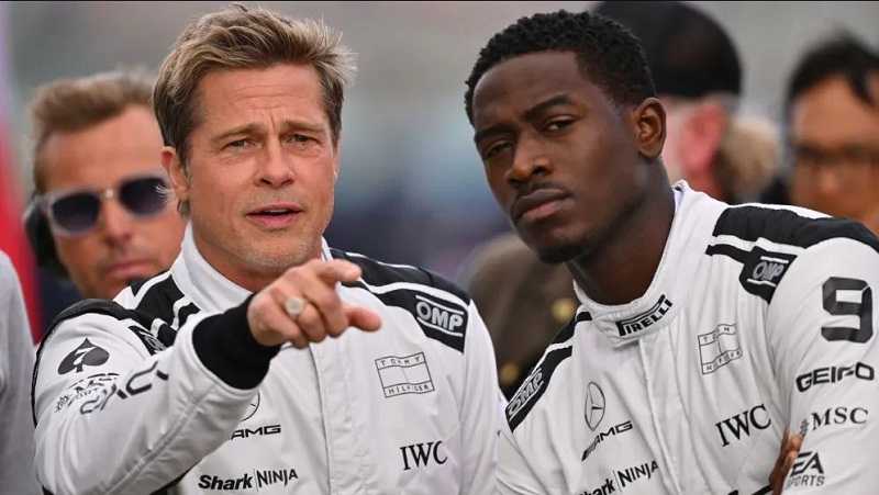 Garap Film "F1", Brad Pitt Syuting di Grand Prix Silverstone