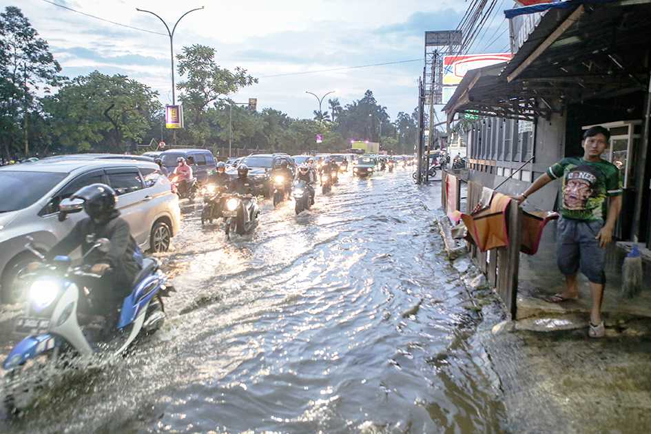 Genangan di Tangerang