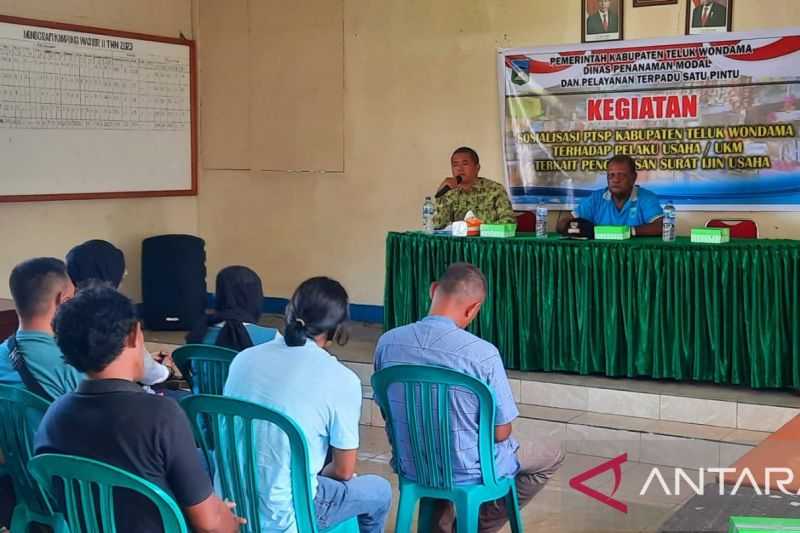 Gencarkan Sosialisasi, Pemkab Wondama Tingkatkan Pemahaman UMKM soal Pengurusan Izin Usaha