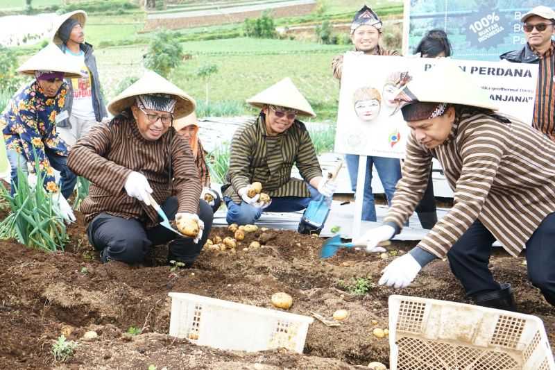 Geo Dipa dan UGM Inovasi Pupuk dari Mineral Panas Bumi dan Limbah Seafood