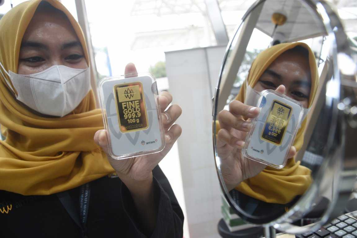 Harga Emas Turun